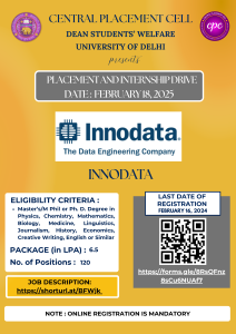 18 February INNODATA Company Poster