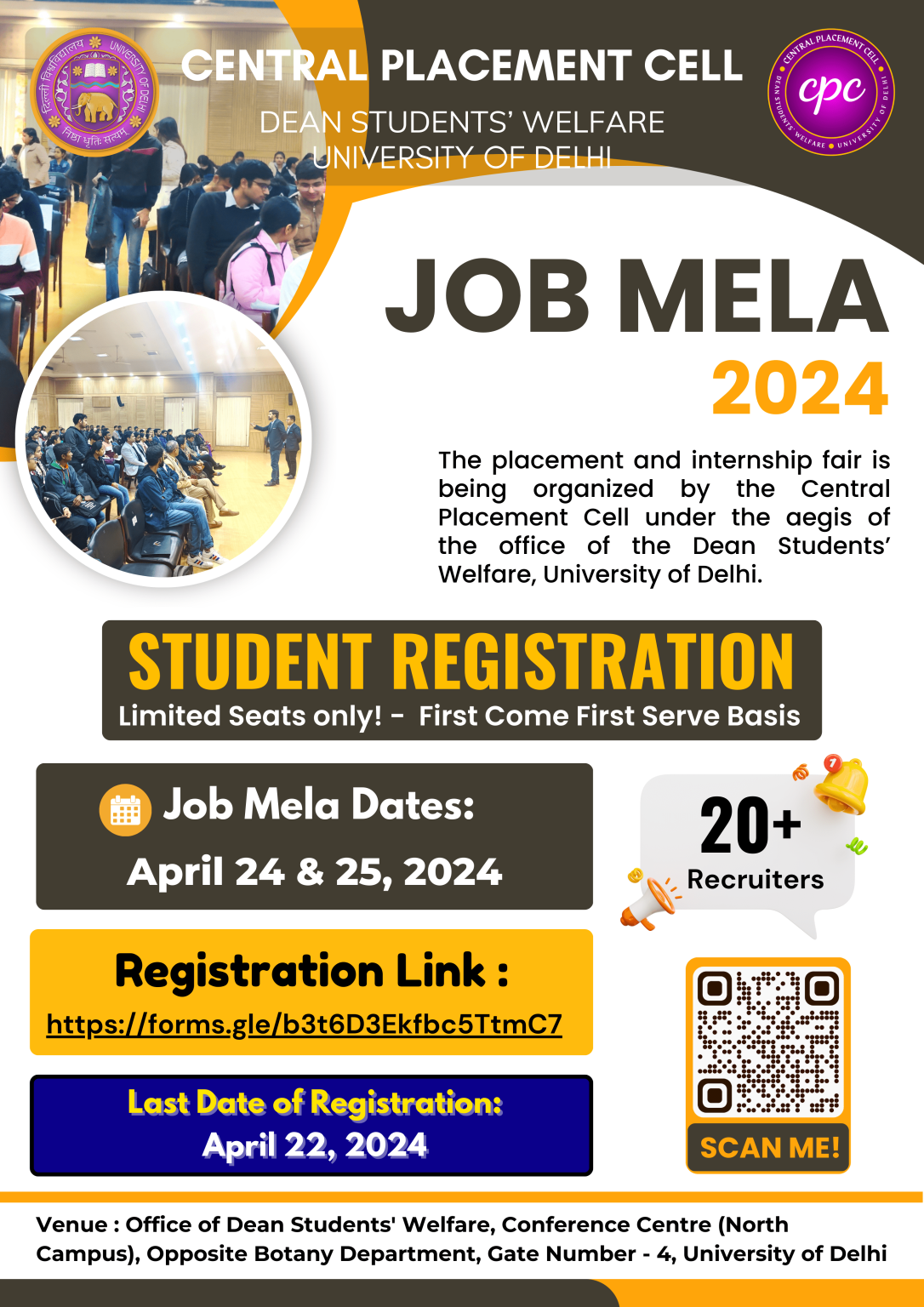 Job Mela in April Poster